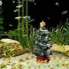 aquarium decoratie kerst