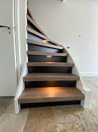 trap met verlichting