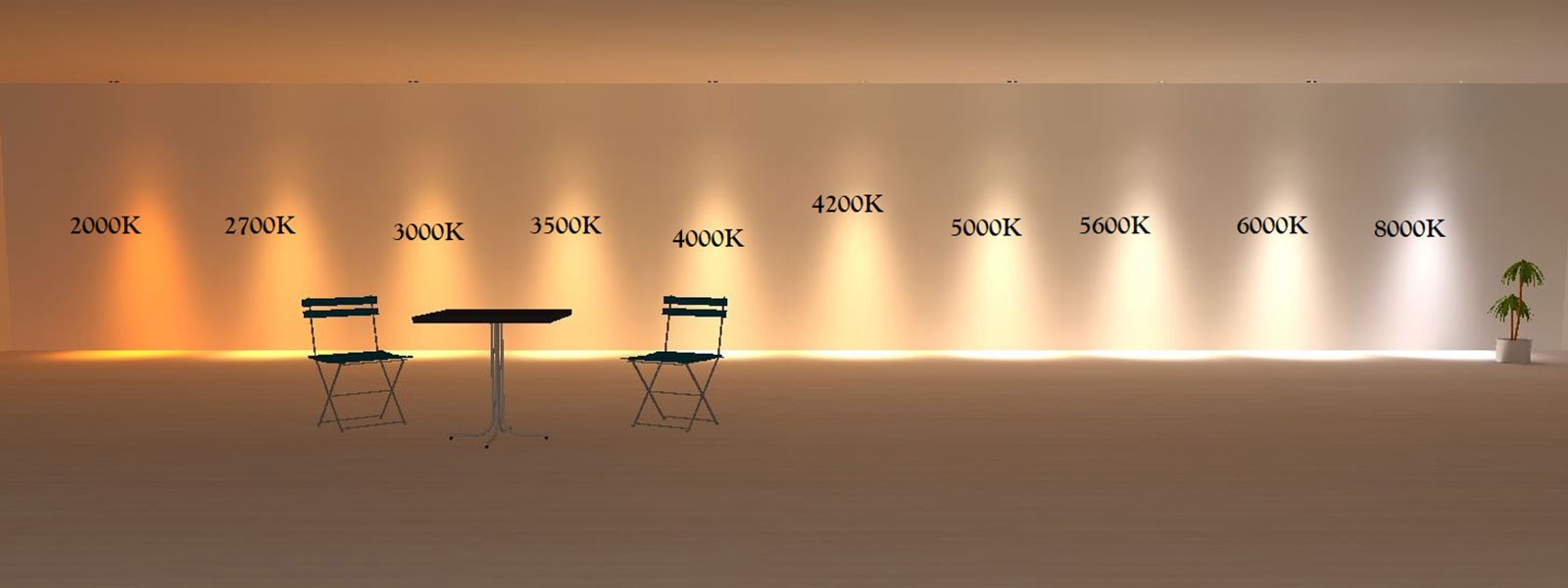 kleur lampen