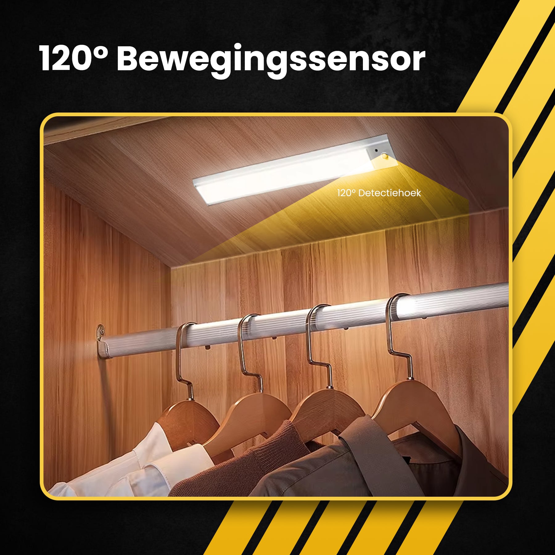 kastverlichting met sensor