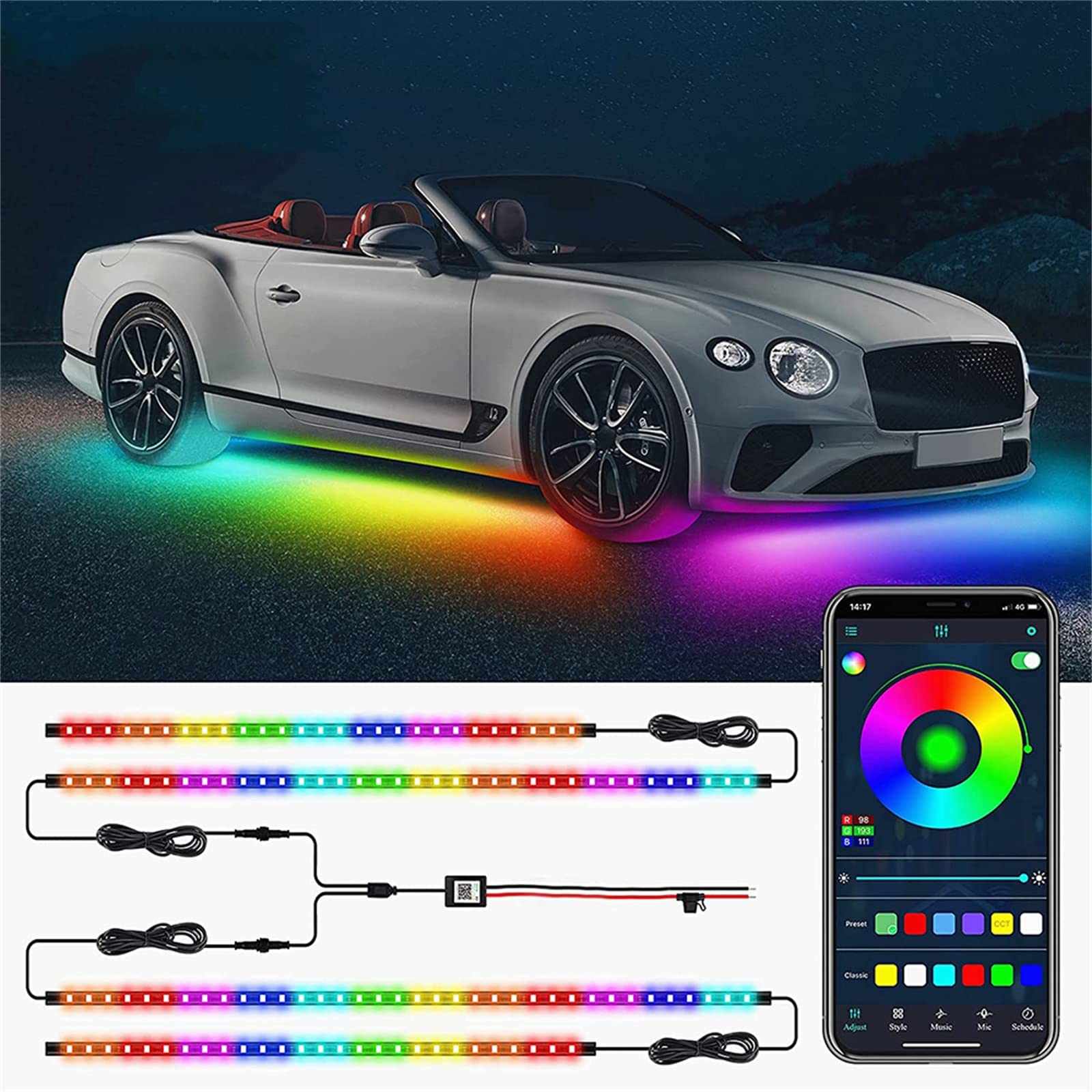 auto led strip